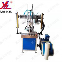 Semi-automatic paper tube forming machine