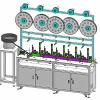 Automatic terminal plugging machine